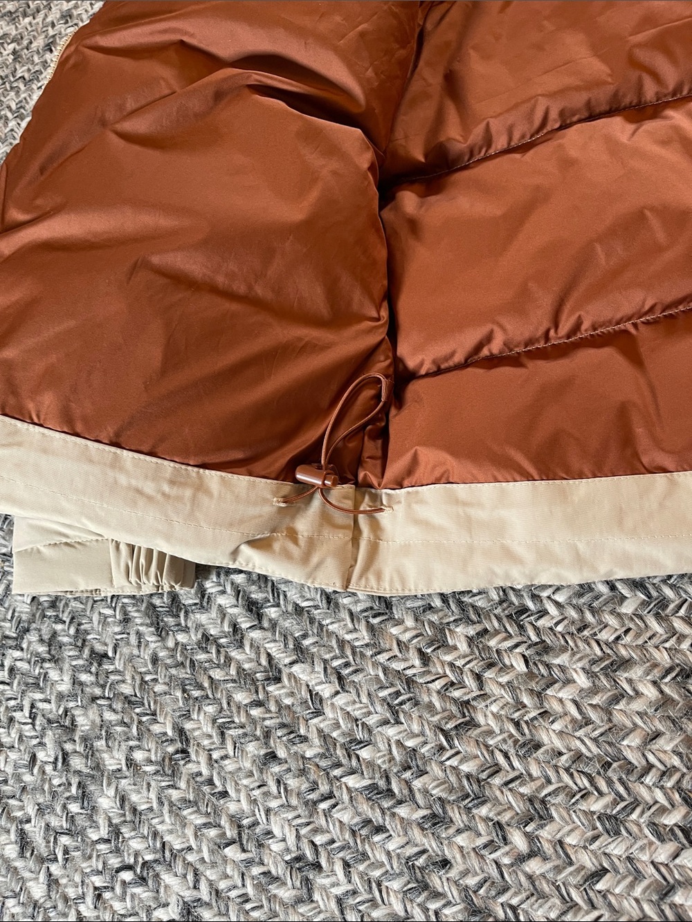 Patagonia Women’s Down Drift Jacket in Oar Tan - Picture 8 of 12